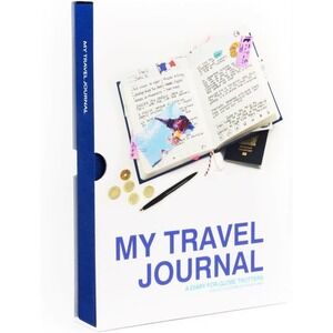 Suck UK My Travel Journal Hardcover Organizer Trip Memory Book Keepsake New